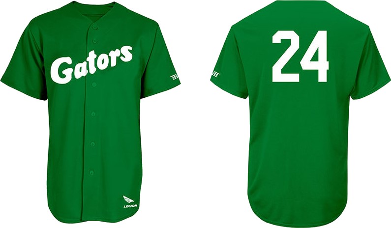 Maglia Augsburg Gators: Verde Gators: Maglia Flatback