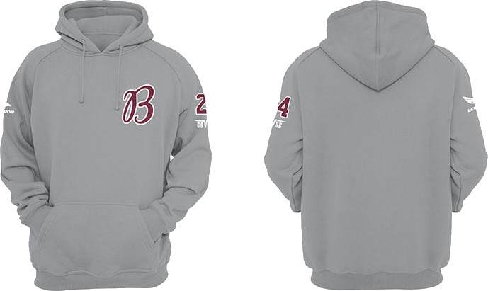 Baldham Boars Hoody Grigio