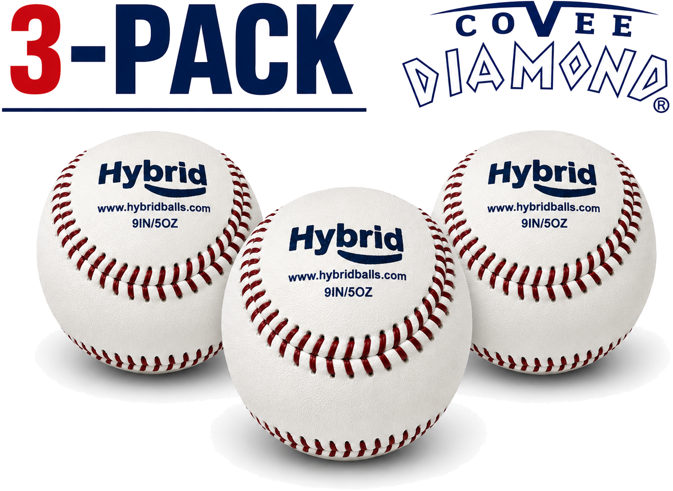 Hybrid Honkbal (3-Pack)