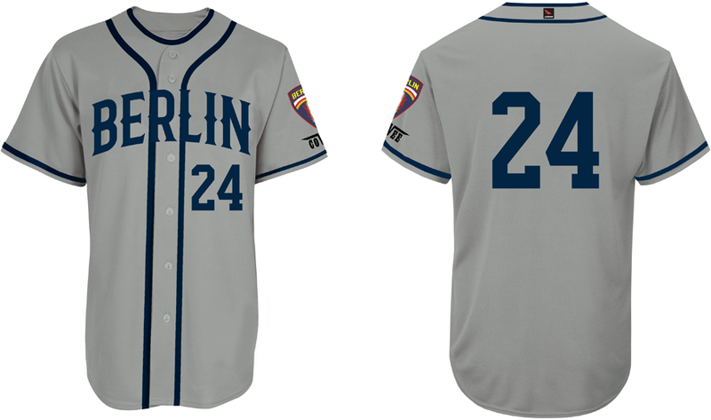 Berlin Braves Shirt: Grijs