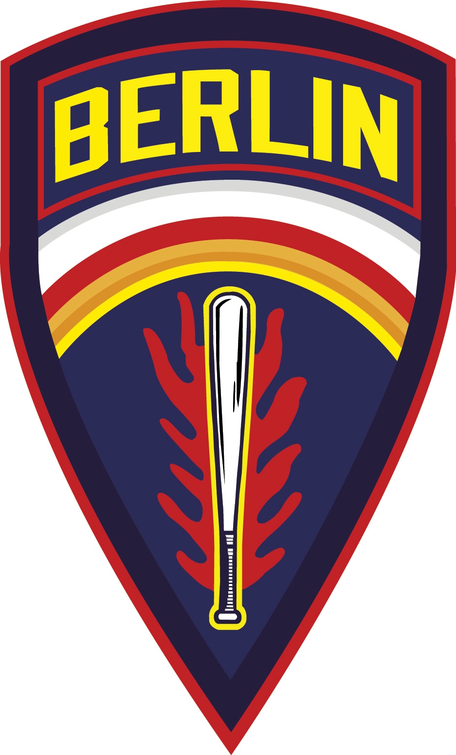 Berlin Braves Shirt: Grijs
