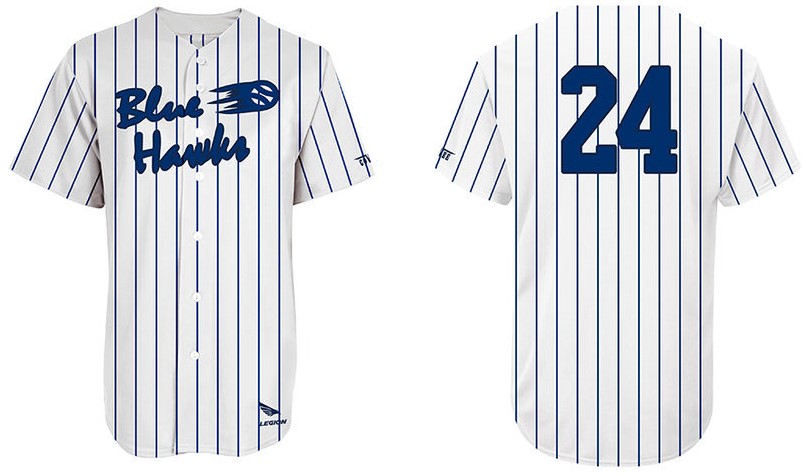 Maglia Blue Hawks Baseball