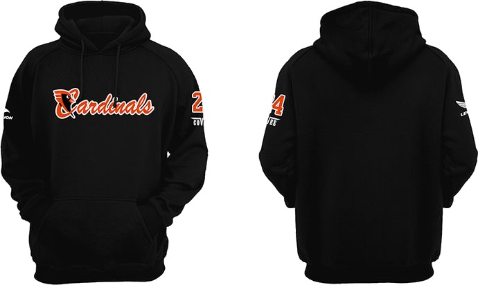 Cardinals Oss Hoodie: Black
