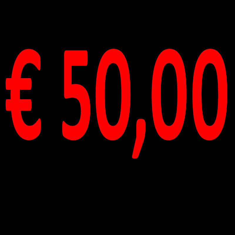 € 50,00 Buono spesa Sistema a punti (1000 punti)