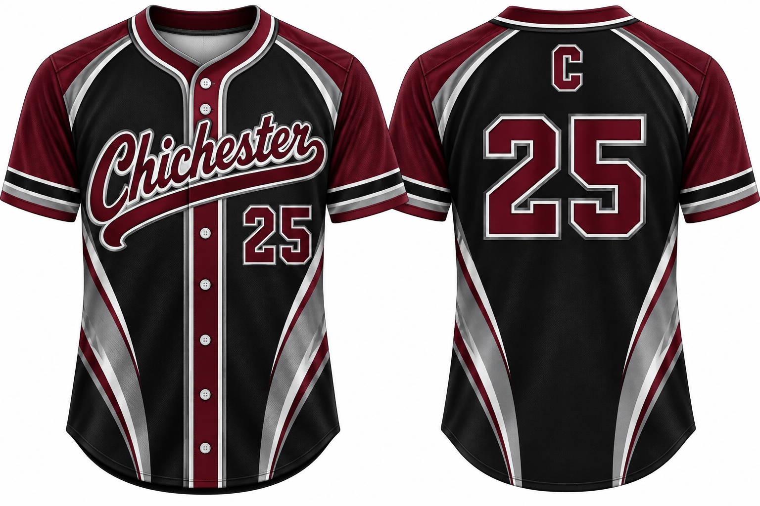 Chichester Alternate Jersey, Flatback Mesh