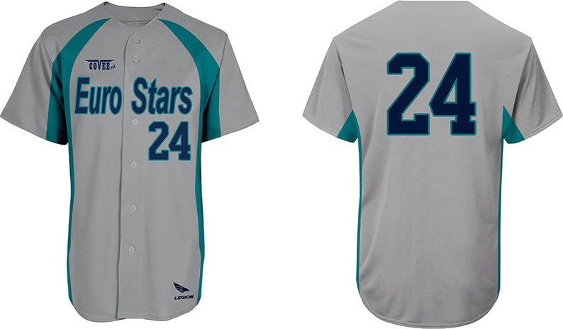 Euro Stars Shirt: HB1 Grijs
