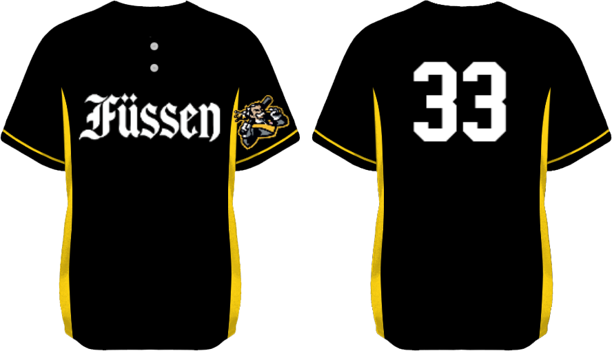 Füssen Bavarians Jersey, Flatback Mesh