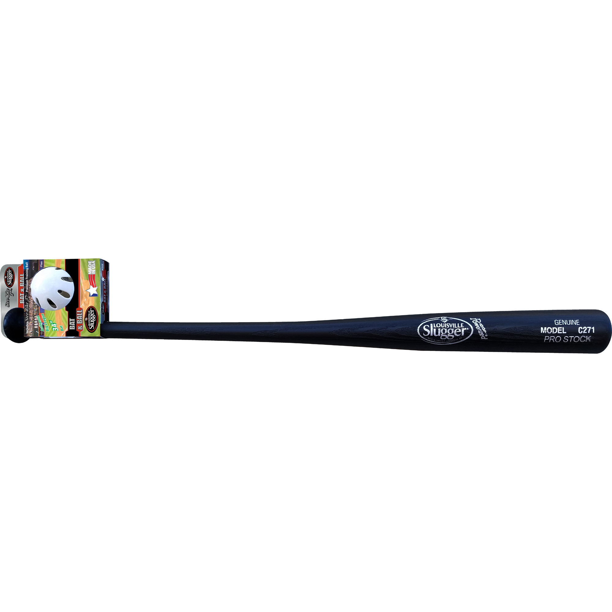 Louisville Slugger C271 Plastic Bat: Black