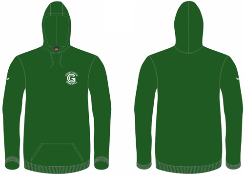 Ashbourne Giants Hoody: Green