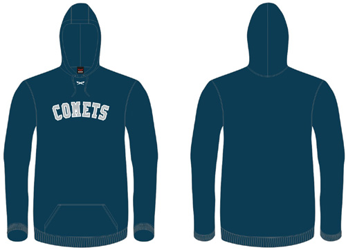 Felpa con cappuccio Honfleur Comets