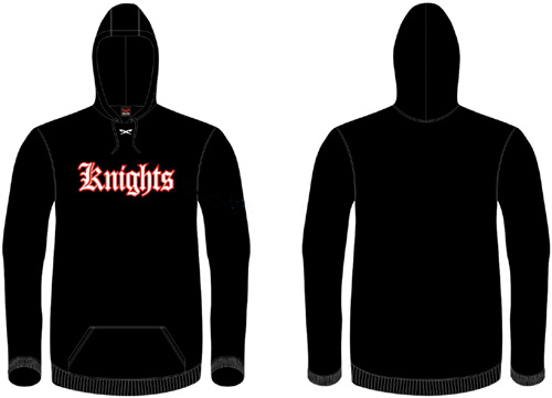 Felpa con cappuccio Hamburg Knights