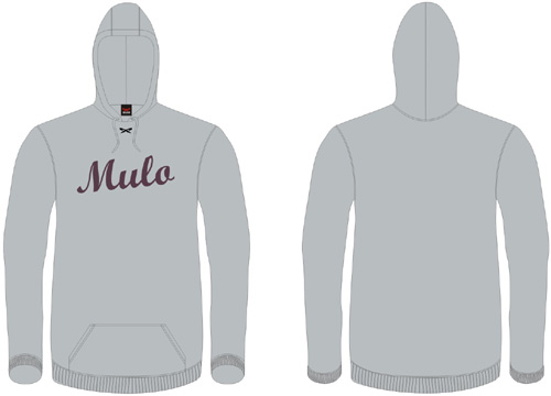 Mulo Hoodie: Grey