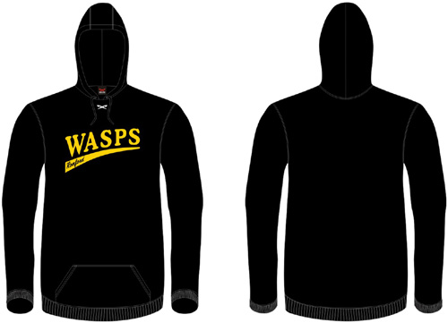 Felpa con cappuccio Romford Wasps