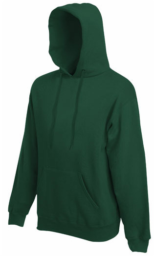 Capuchon Sweater Donkergroen