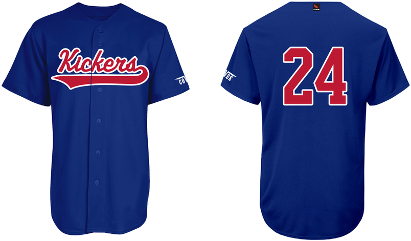 Kickers Jersey: Honkbal, Polyester