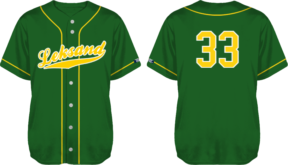Leksand Jersey, Green: Flatback Mesh