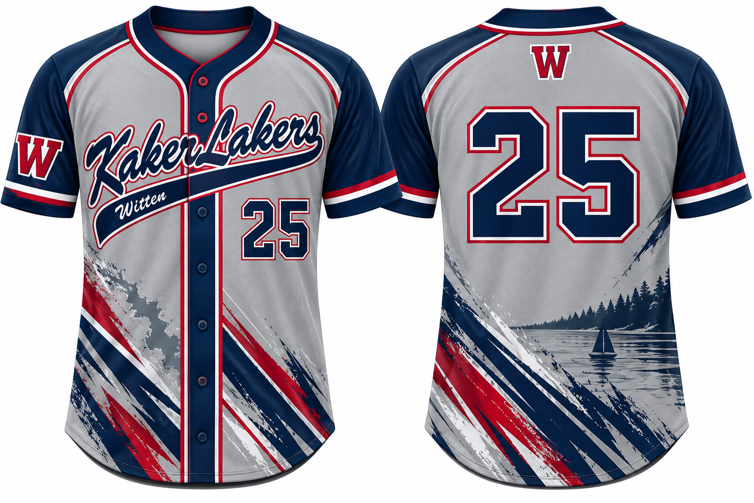 Witten Kakerlakers Alternate Jersey, Flatback Mesh