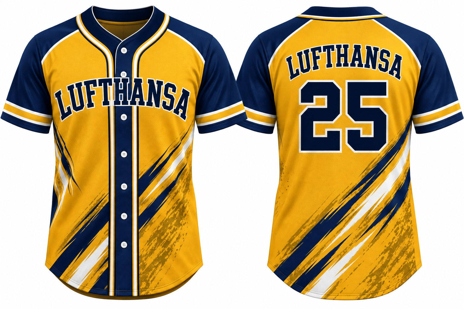 Lufthansa Alternate Jersey, Flatback Mesh