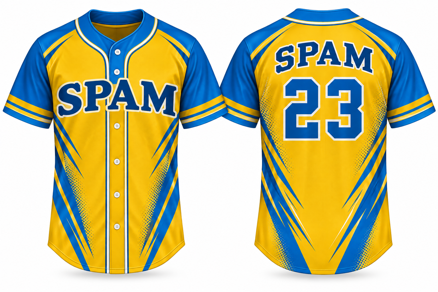 Spam Alternate Jersey, Flatback Mesh