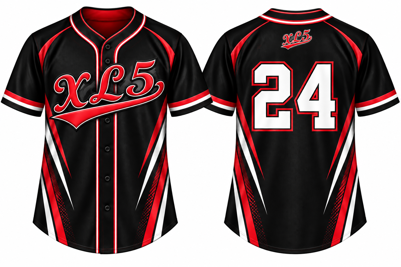 XL5 Alternate Jersey, Flatback Mesh
