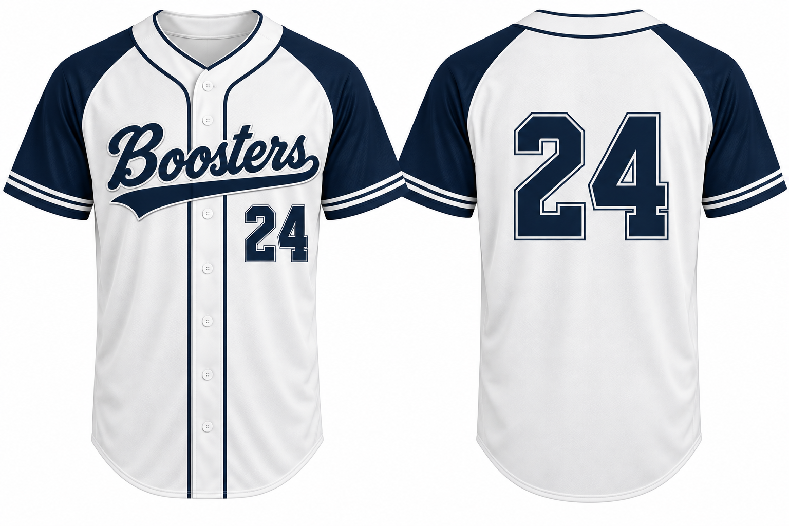 Boosters Alternate Jersey, Flatback Mesh