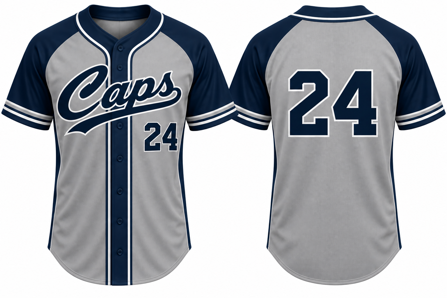 Caps Alternate Jersey, Flatback Mesh