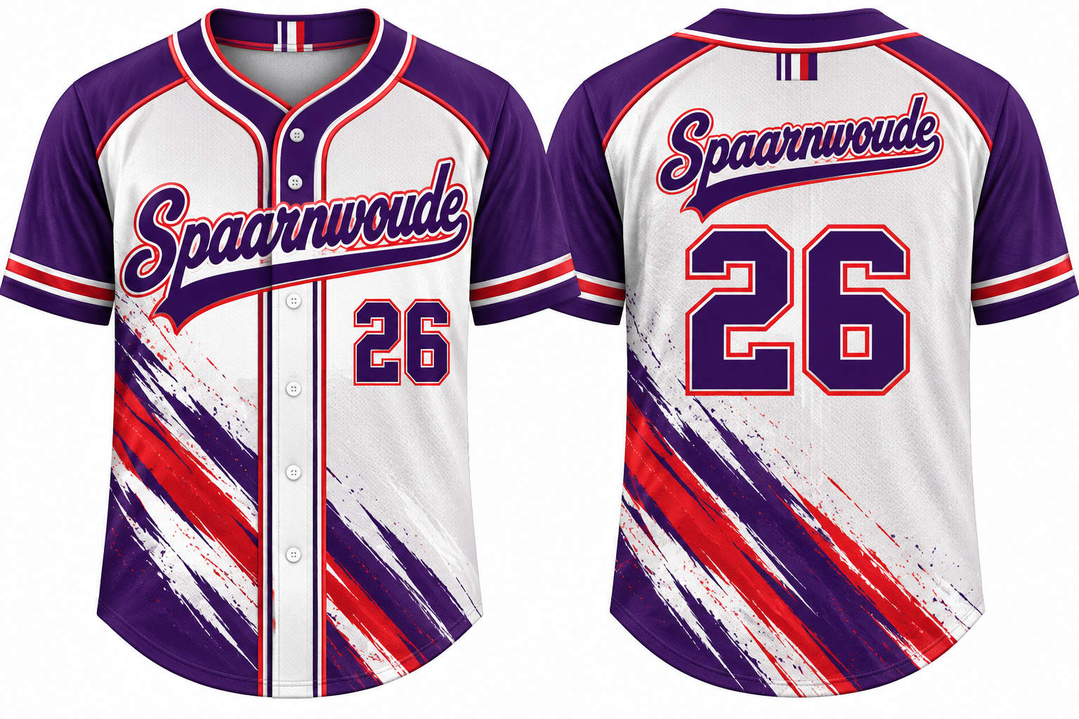 Spaarnwoude Alternate Jersey, Flatback Mesh
