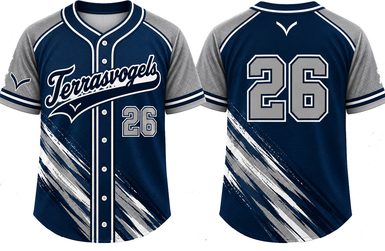 Terrasvogels SB Alternate Jersey, Flatback Mesh