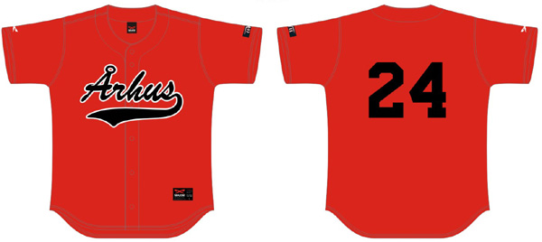 Arhus Softbal Shirt: Flatback Mesh
