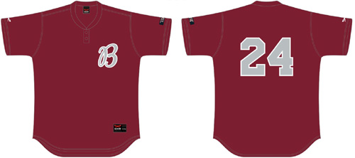 Baldham Boars Jersey, 2-Button: Flatback Mesh