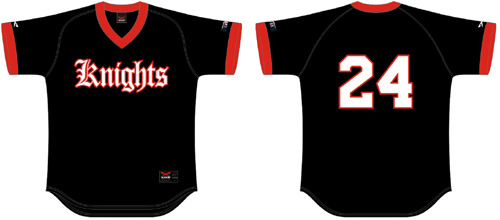 Hamburg Knights Shirt V-Neck: Flatback Mesh