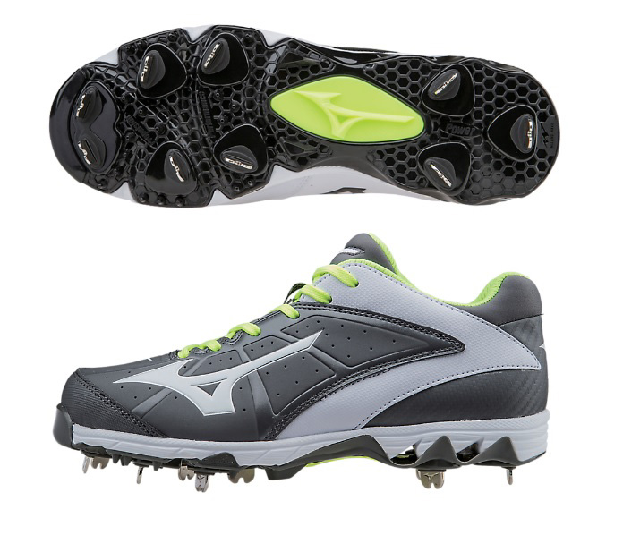 Mizuno 9-Spike Swift 4 Low Women: Grey
