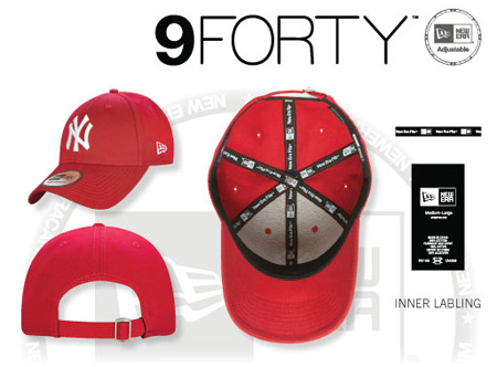 New Era Custom Team Caps: 9Forty Adjustable