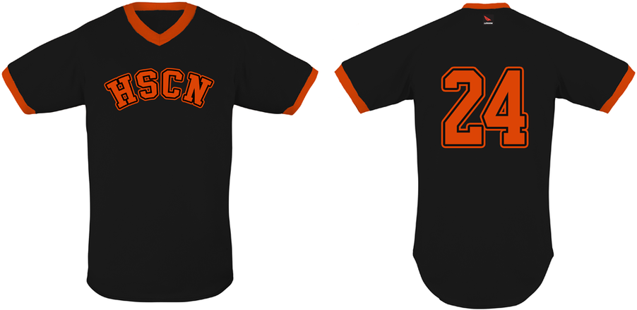 HSCN Vintage Jersey: Black