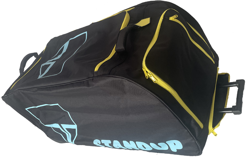 Covee/OBO Standup Wheel Bag: Black