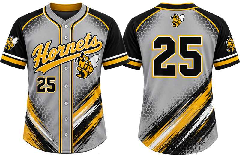Oldenburg Hornets Alternate Jersey, Flatback Mesh