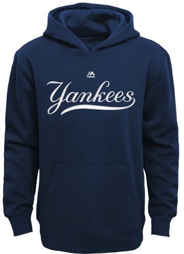 Felpa con cappuccio con marchio degli Yankees, Gioventù: 4-7