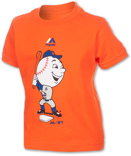 Maglietta con la mascotte dei Mets