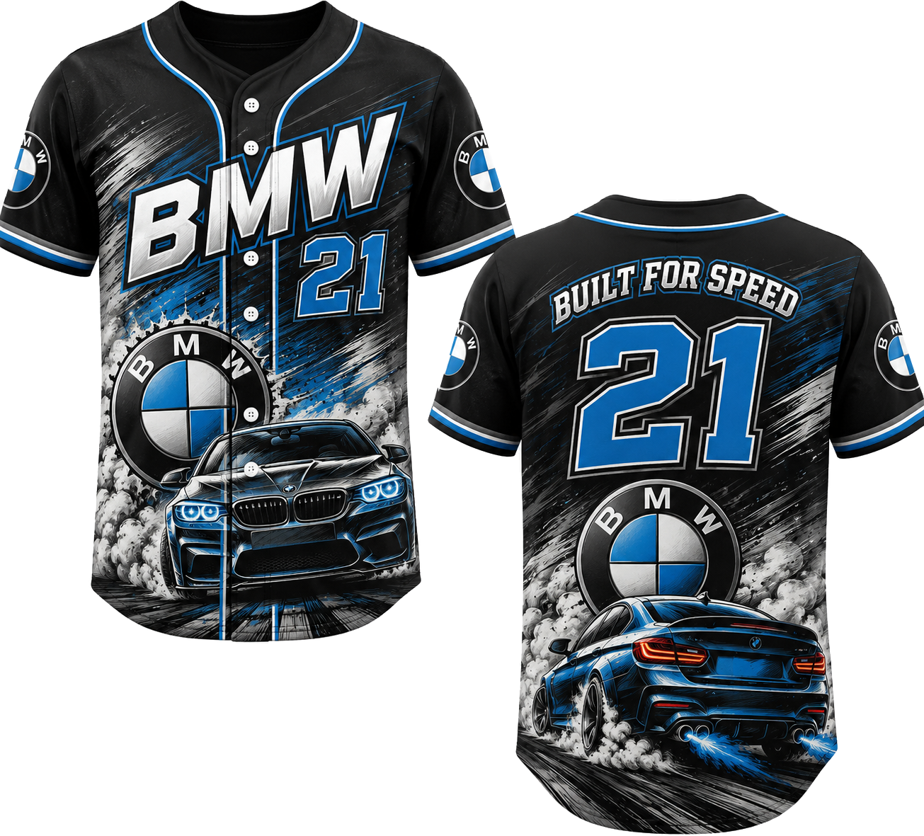 Party Jersey Mesh: BMW