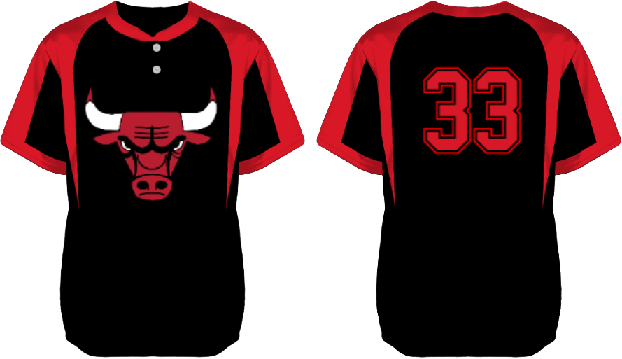 Party Jersey Mesh: Bulls