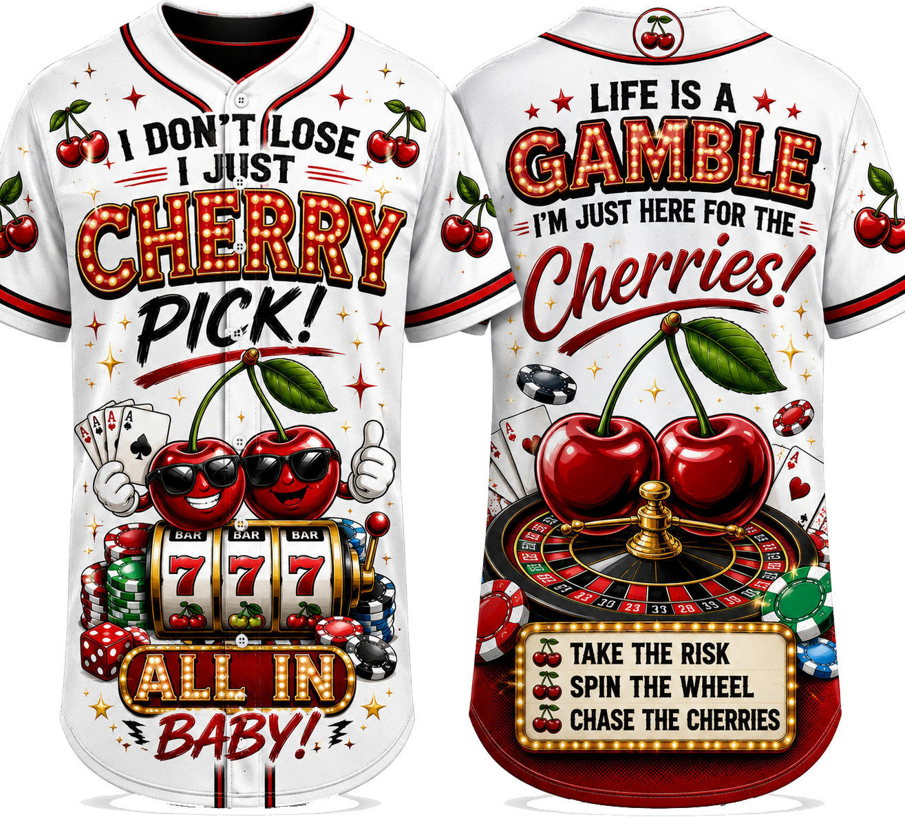 Party Jersey Mesh: Casino2