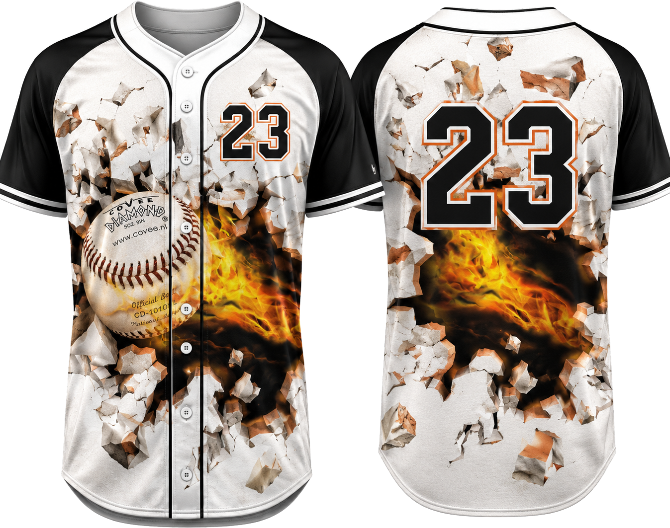 Party Jersey Mesh: