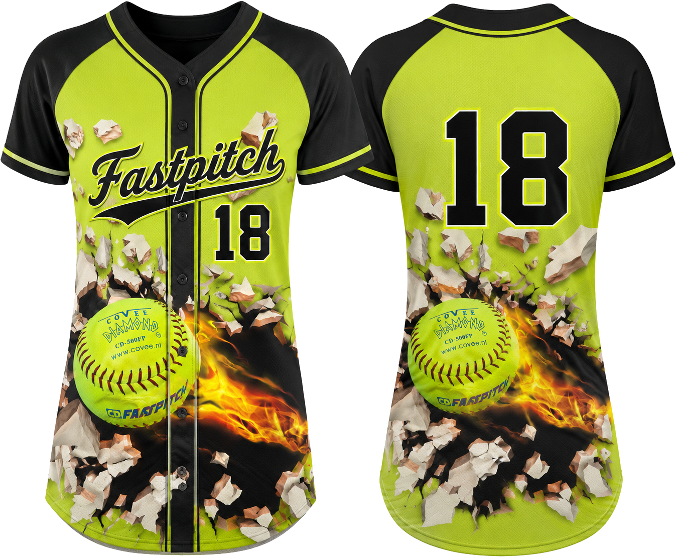 Party Jersey Mesh: