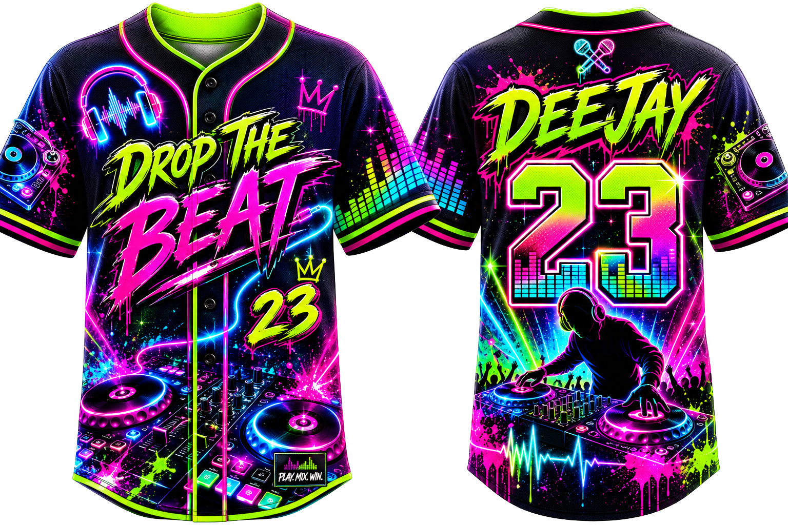 Party Jersey Mesh: