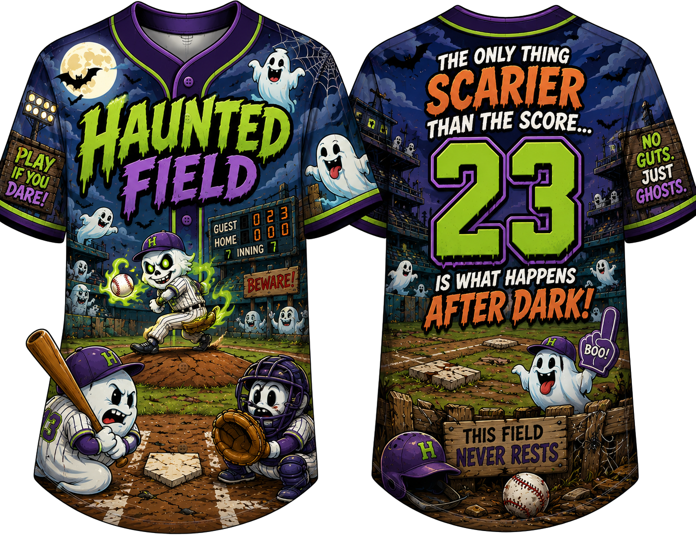 Party Jersey Mesh: