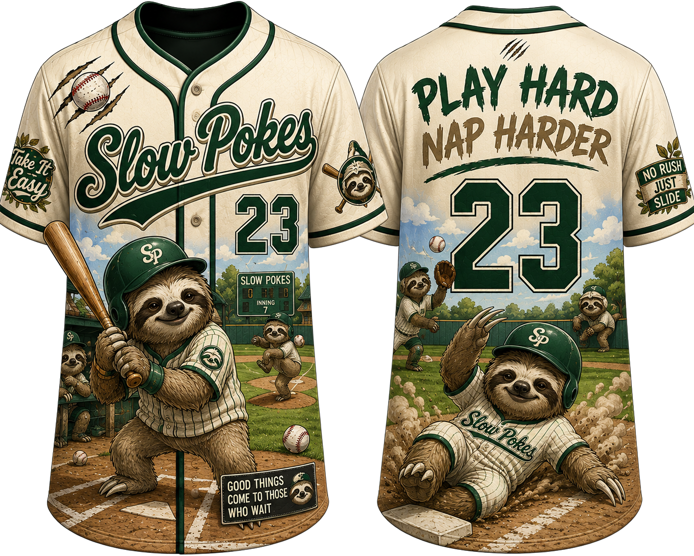 Party Jersey Mesh: