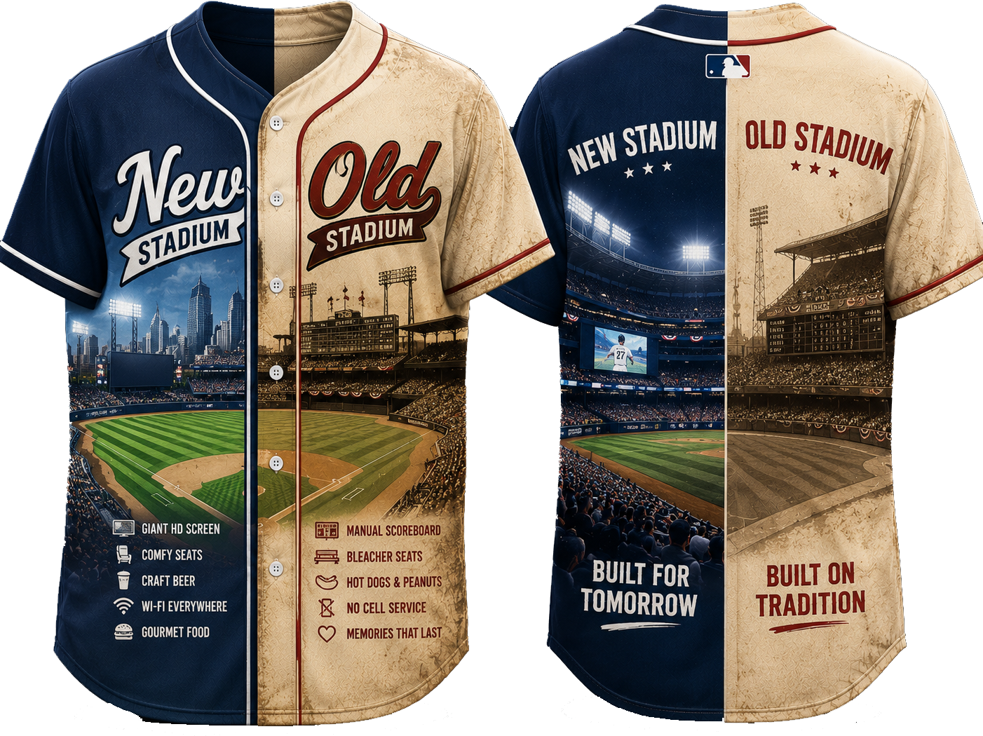 Party Jersey Mesh: