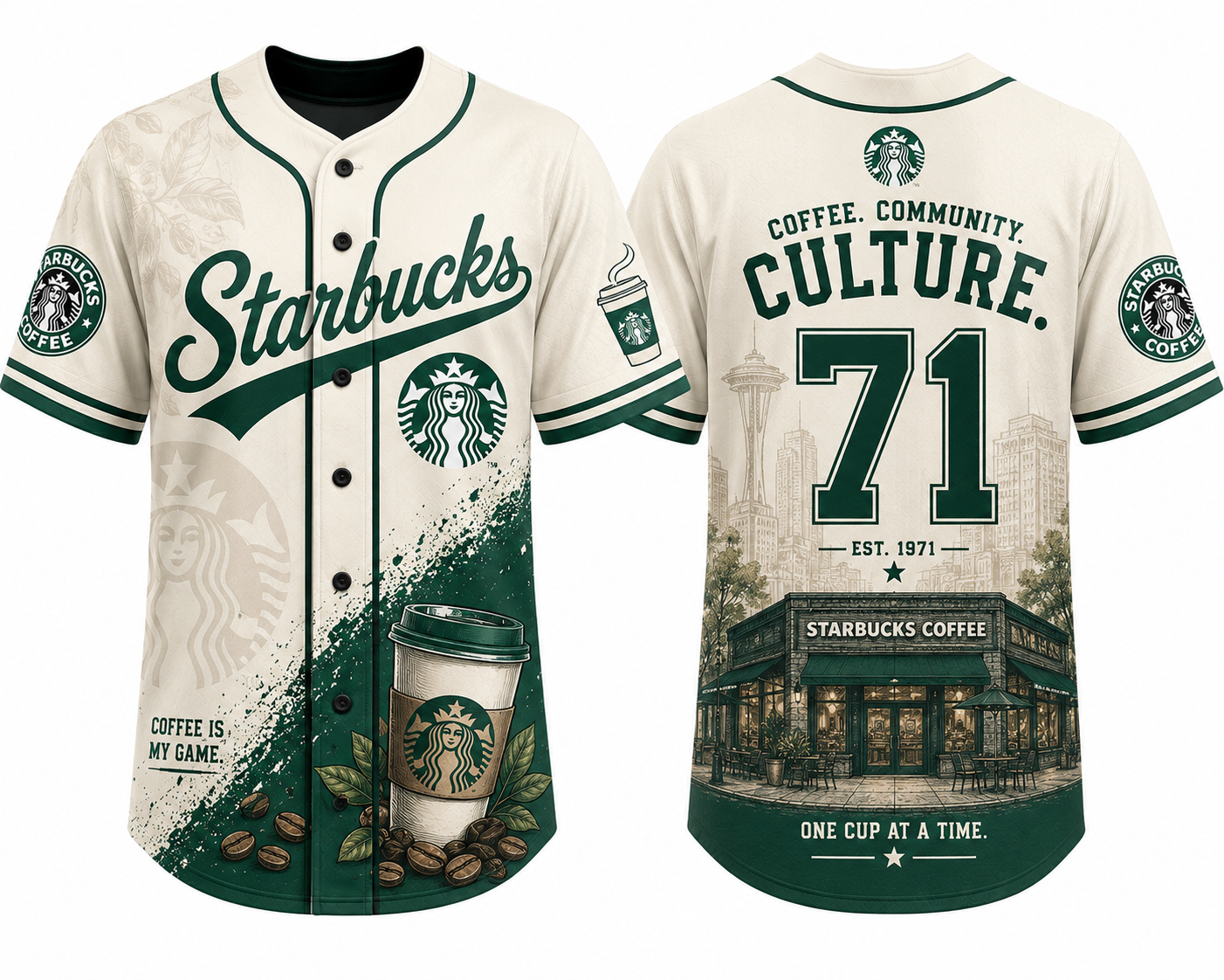 Party Jersey Mesh: