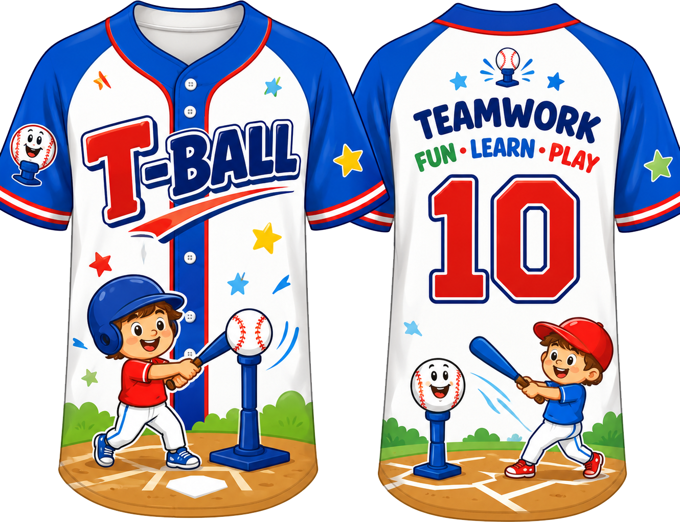 Party Jersey Mesh: