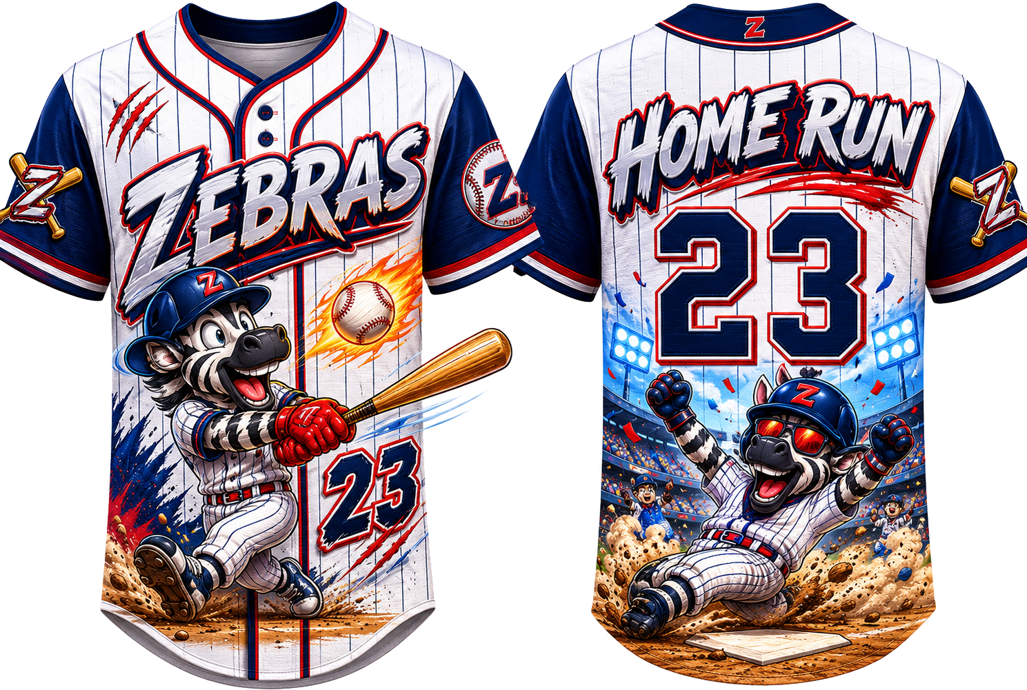 Party Jersey Mesh: